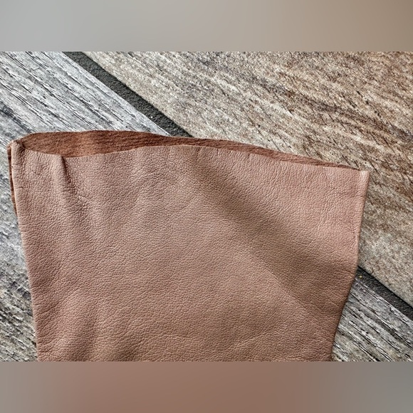 Vintage Ladies Brown KISLAV Kid Leather Gloves - Size Small - 1950s - - Picture 8 of 9